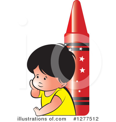 Crayon Clipart #1277512 by Lal Perera