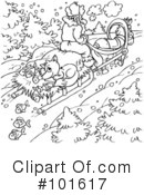 Coloring Page Clipart #101617 by Alex Bannykh