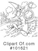 Coloring Page Clipart #101621 by Alex Bannykh