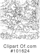 Coloring Page Clipart #101624 by Alex Bannykh