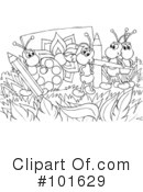 Coloring Page Clipart #101629 by Alex Bannykh