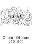 Coloring Page Clipart #101641 by Alex Bannykh