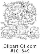 Coloring Page Clipart #101649 by Alex Bannykh
