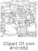 Coloring Page Clipart #101652 by Alex Bannykh