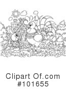 Coloring Page Clipart #101655 by Alex Bannykh