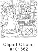 Coloring Page Clipart #101662 by Alex Bannykh