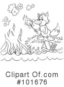 Coloring Page Clipart #101676 by Alex Bannykh