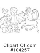 Coloring Page Clipart #104257 by Alex Bannykh