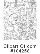 Coloring Page Clipart #104258 by Alex Bannykh