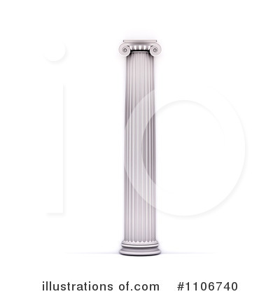 Royalty-Free (RF) Column Clipart Illustration by Mopic - Stock Sample #1106740