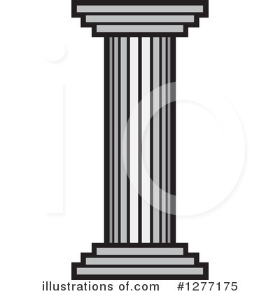 Royalty-Free (RF) Column Clipart Illustration by Lal Perera - Stock Sample #1277175