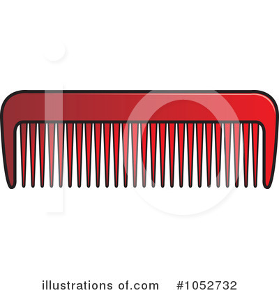Royalty-Free (RF) Comb Clipart Illustration by Lal Perera - Stock Sample #1052732