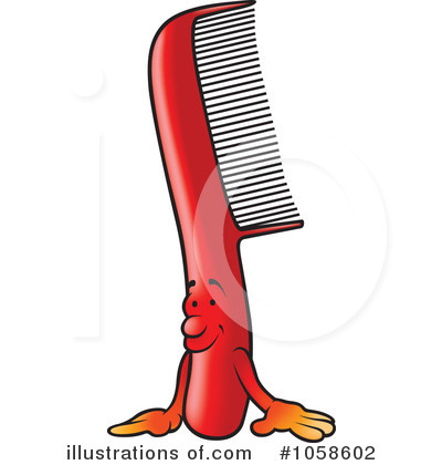 Royalty-Free (RF) Comb Clipart Illustration by dero - Stock Sample #1058602