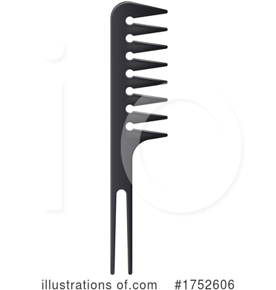 Royalty-Free (RF) Comb Clipart Illustration by Vector Tradition SM - Stock Sample #1752606