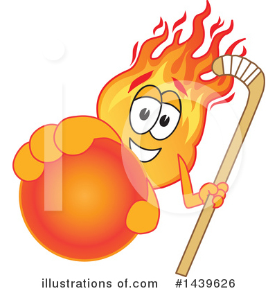 Royalty-Free (RF) Comet Mascot Clipart Illustration by Mascot Junction - Stock Sample #1439626
