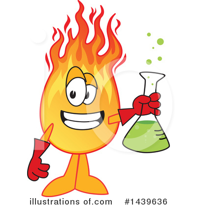 Laboratory Flask Clipart #1439636 by Mascot Junction