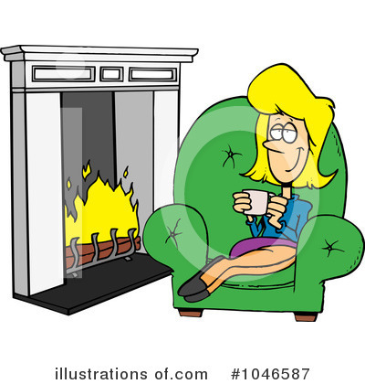 Comfortable Clipart #1046587 by toonaday