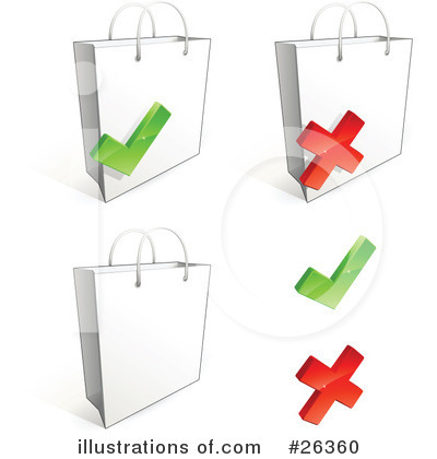 Shopping Bag Clipart #26360 by beboy