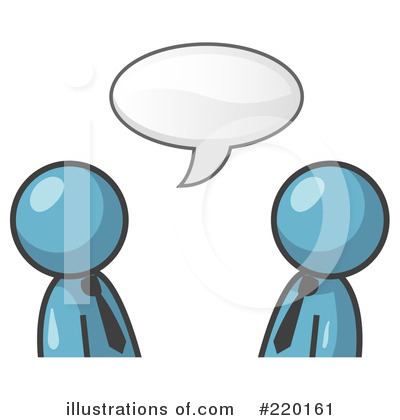 Colleagues Clipart #220161 by Leo Blanchette