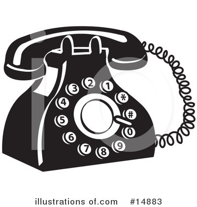 Landline Telephone Clipart #14883 by Andy Nortnik