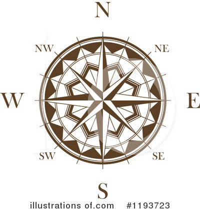 Royalty-Free (RF) Compass Clipart Illustration by Vector Tradition SM - Stock Sample #1193723
