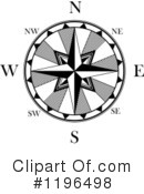 Compass Clipart #1196498 by Vector Tradition SM