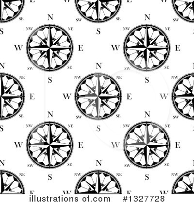 Royalty-Free (RF) Compass Clipart Illustration by Vector Tradition SM - Stock Sample #1327728