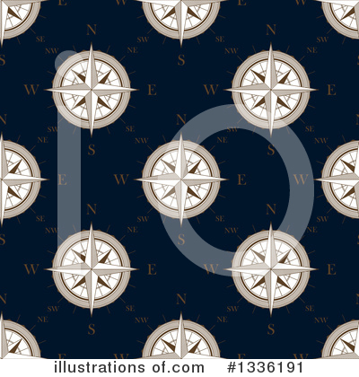 Royalty-Free (RF) Compass Clipart Illustration by Vector Tradition SM - Stock Sample #1336191
