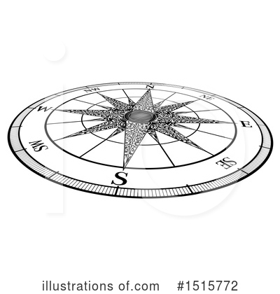 Compass Clipart #1515772 by AtStockIllustration