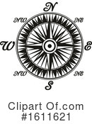 Compass Clipart #1611621 by Vector Tradition SM