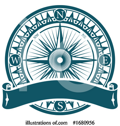 Royalty-Free (RF) Compass Clipart Illustration by Vector Tradition SM - Stock Sample #1680956