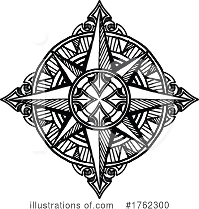Royalty-Free (RF) Compass Clipart Illustration by Vector Tradition SM - Stock Sample #1762300