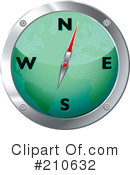 Compass Clipart #210632 by michaeltravers