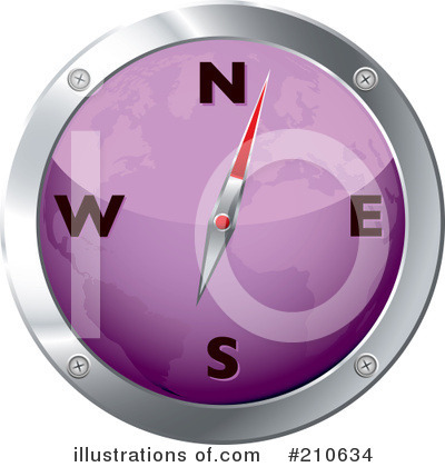 Compass Clipart #210634 by michaeltravers