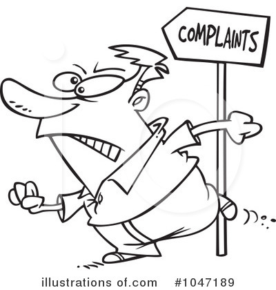 Complaint Clipart #1047189 by toonaday