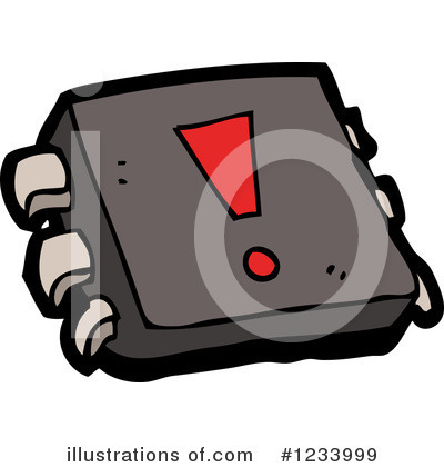 Royalty-Free (RF) Computer Chip Clipart Illustration by lineartestpilot - Stock Sample #1233999