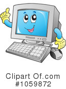 Computer Clipart #1059872 by visekart