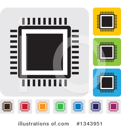 Royalty-Free (RF) Computer Clipart Illustration by ColorMagic - Stock Sample #1343951