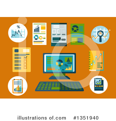 Statistics Clipart #1351940 by Vector Tradition SM
