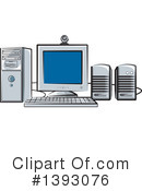 Computer Clipart #1393076 by Lal Perera