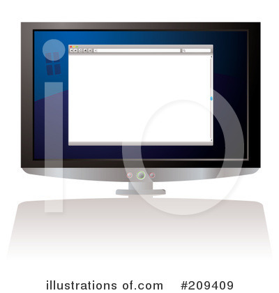 Royalty-Free (RF) Computer Clipart Illustration by michaeltravers - Stock Sample #209409