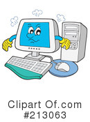Computer Clipart #213063 by visekart