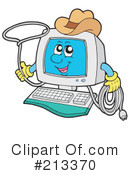 Computer Clipart #213370 by visekart
