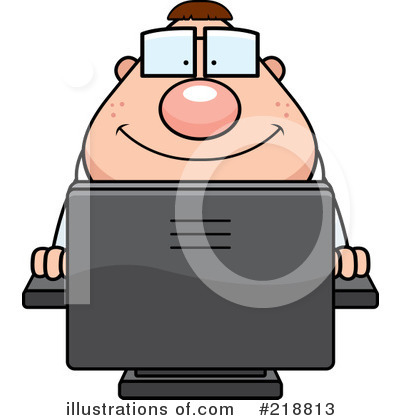 Royalty-Free (RF) Computer Clipart Illustration by Cory Thoman - Stock Sample #218813
