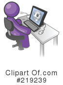 Computer Clipart #219239 by Leo Blanchette