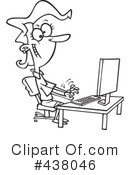 Computer Clipart #438046 by toonaday