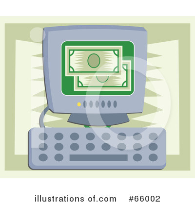 Royalty-Free (RF) Computer Clipart Illustration by Prawny - Stock Sample #66002