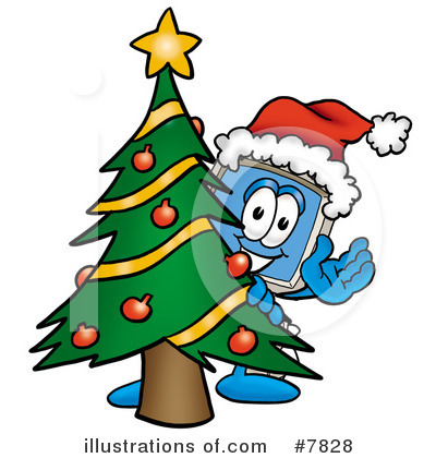 Royalty-Free (RF) Computer Clipart Illustration by Mascot Junction - Stock Sample #7828