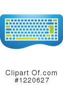 Computer Keyboard Clipart #1220627 by cidepix