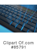 Computer Keyboard Clipart #85791 by Mopic